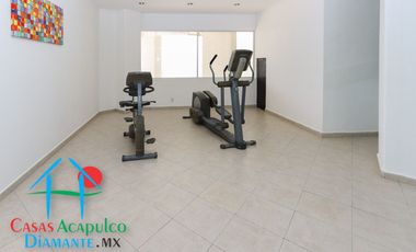 Depa con terraza y vista parcial al mar