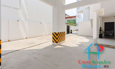 Depa con terraza y vista parcial al mar