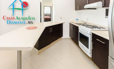 Depa con terraza y vista parcial al mar