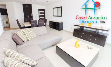 Depa con terraza y vista parcial al mar