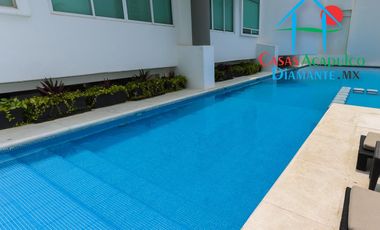 Depa con terraza y vista parcial al mar