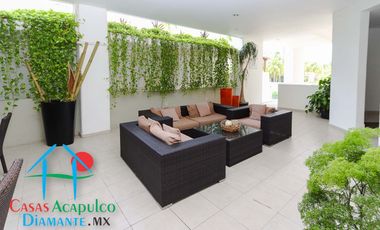 Depa con terraza y vista parcial al mar