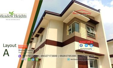 Single Attached House and Lot For Sale in Quezon City Meadow Heights  Residences