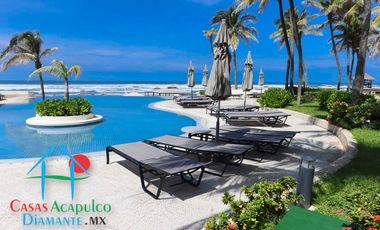Departamento de playa en oportunidad por Otis. Terraza con jacuzzi y vista frontal al mar