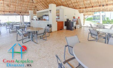 Departamento de playa en oportunidad por Otis. Terraza con jacuzzi y vista frontal al mar