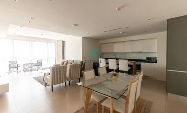 The River Condominium - Mid Floor, Fully Furnished 2 Beds + Studio for Rent!