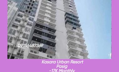 1 BR Condo in Kasara Urban Resort as low as 17K Monthly No Down Payment