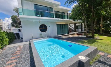 Newly Built Pool Villa for Sale Only 100 Meters to Private Beach