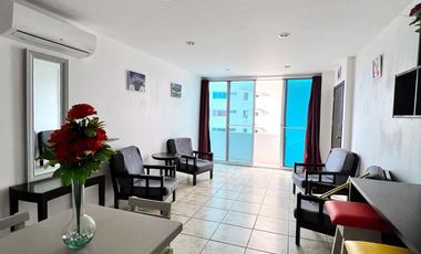 Punta Centinela, Renta de Lindo Departamento 3 Dorm. con Vista Al Mar
