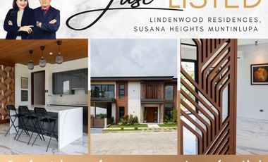 Brand New Modern 4 Bedroom House For Sale in Lindenwood Residences Susana Heights, Muntinlupa City