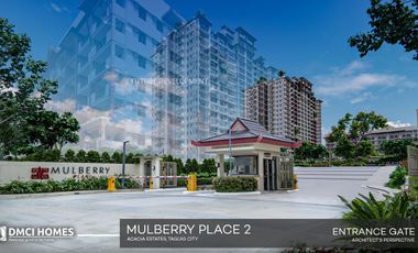 12% DP PROMO in 46months! MULBERRY PLACE PHASE 2 Bedroom Pre Selling Condo Unit in Acacia Estates Taguig City near BGC Mckinley