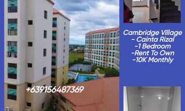 Rent to Own Condo in pasig as low as 10K Monthly 137K to Move in