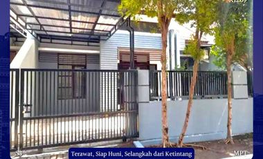 Rumah Palm Spring Regency Terawat Siap Huni dkt Ketintang Gayungsari Kebonsari Jambangan Surabaya Timur