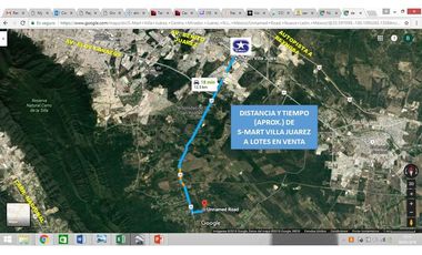 VENTA 4 Lotes Campestres en La CIENEGUITA a 800 m Carr. Juarez-Santiago, Tranqui