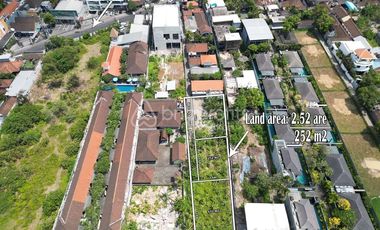 Prime Freehold 2.52 Are Land Investment in Petitenget, Bali
