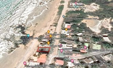 Terreno al pie de la playa en la isla Isabela - Galápagos.