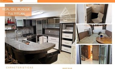 VENTA CASA 5 RECAMARAS EN REAL DEL BOSQUE TULTITLAN
