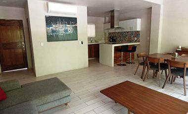 HERMOSO CONDOMINIO EN HUATULCO AMUEBLADO Y A MINUTOS DE LA PLAYA