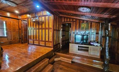 Teak Wooden Thai house 2-Bedroom with big trees surround