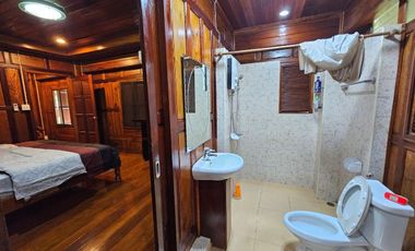 Teak Wooden Thai house 2-Bedroom with big trees surround