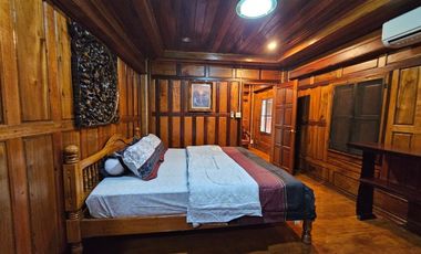 Teak Wooden Thai house 2-Bedroom with big trees surround