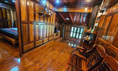 Teak Wooden Thai house 2-Bedroom with big trees surround