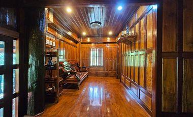 Teak Wooden Thai house 2-Bedroom with big trees surround