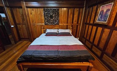 Teak Wooden Thai house 2-Bedroom with big trees surround