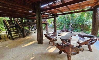 Teak Wooden Thai house 2-Bedroom with big trees surround