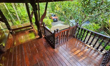 Teak Wooden Thai house 2-Bedroom with big trees surround