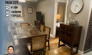 Fully Furnished One Bedroom condo unit for Sale in The Grove Tower F at Pasig City