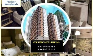 RFO Condo 2BR Ortigas RUSH MOVEIN No DP RENT To OWN Pioneer Woodlands