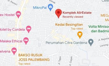 Rumah Minimalis Di Alir Estate Kenten Palembang