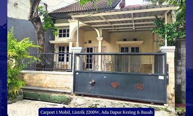 Rumah Taman Pondok Indah Wiyung Surabaya Barat SHM dekat Lakarsantri Pakal Lontar