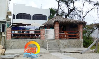 Casa Frente Al Mar de Venta en Playas, Vía a Data Km 7