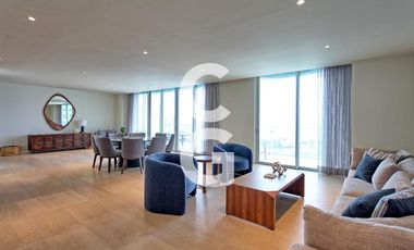 Departamento en Renta en Cancún en SLS Harbour Beach con vista al mar