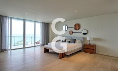Departamento en Renta en Cancún en SLS Harbour Beach con vista al mar