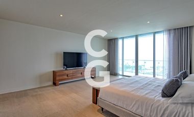Departamento en Renta en Cancún en SLS Harbour Beach con vista al mar