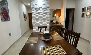 DEPARTAMENTO NUEVO CON VISTA AL MAR, AMUEBLADO FRACCIONAMIENTO VIRGINIA