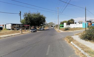terreno en venta en esquina en villa de alvarez colima
