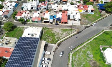terreno en venta en esquina en villa de alvarez colima