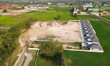 Land for sale near San Phak Wan Municipality, area 7-1-4.5 rai (divided for sale)