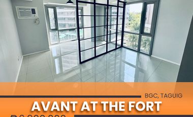 Avant at The Fort Studio Unit For Sale | BGC, Taguig Studio Condo Unit | Near Forbestown, Burgos Circle, One McKinley Place, Bellagio, 8 Forbestown, Fort Victoria, Pacific Plaza