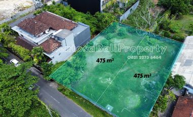Land sale near sunset road Kuta 950m² , can buy Half