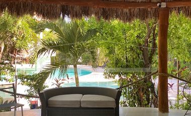 HERMOSA Y BIEN EQUIPADA CASA EN RENTA-VENTA Puerto Morelos