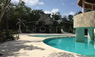 HERMOSA Y BIEN EQUIPADA CASA EN RENTA-VENTA Puerto Morelos
