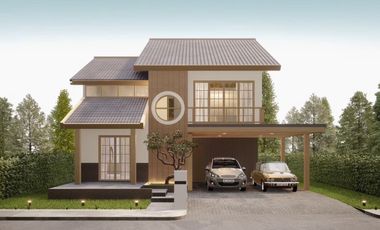 New Modern Japanese 4-Bed House in Doi Saket for Sale