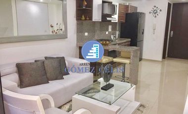 ARRIENDO AMOBLADO 1 ALCOBA  CAÑAVERAL PISCINA