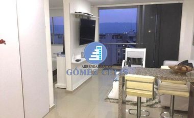 ARRIENDO AMOBLADO 1 ALCOBA  CAÑAVERAL PISCINA