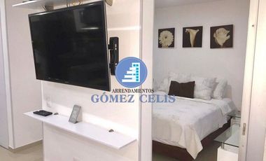 ARRIENDO AMOBLADO 1 ALCOBA  CAÑAVERAL PISCINA